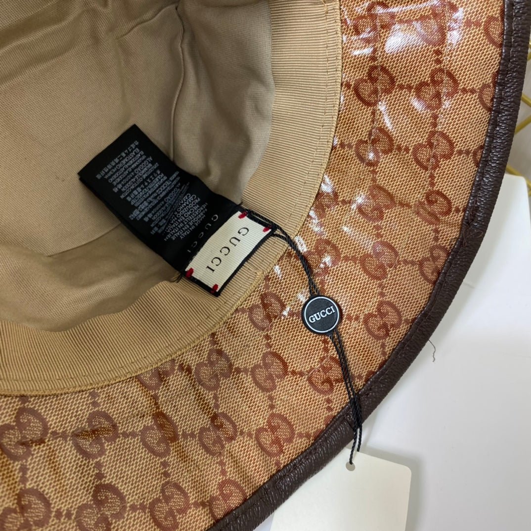 Adidas x Gucci Crystal Canvas Trefoil Bucket Hat - Serene