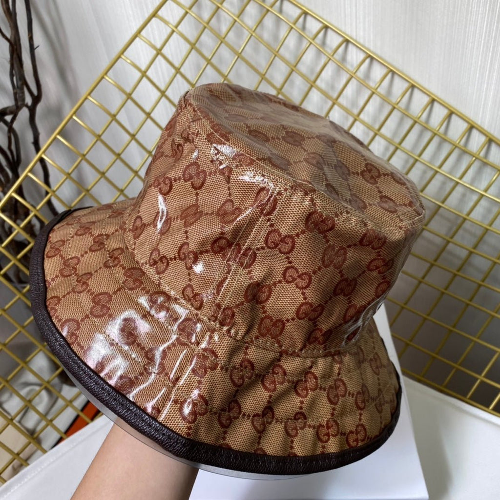 Adidas x Gucci Crystal Canvas Trefoil Bucket Hat - Serene