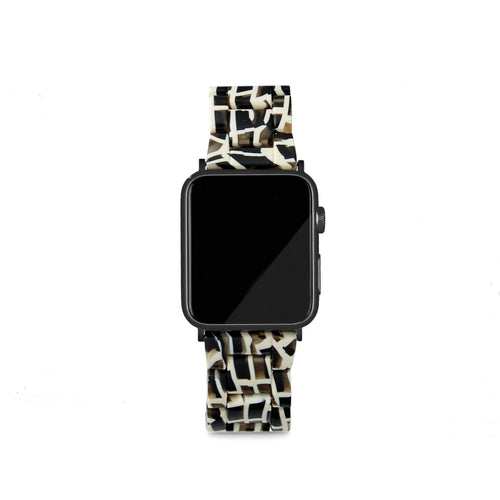 Apple Watch Band in Tokyo Checker - Serene