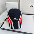 Balenciaga Baseball Cap Nylon Embroidered - Serene