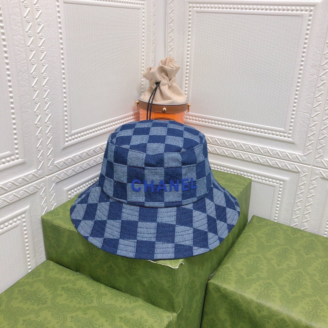 Chanel Quilted Designer Bucket Hat for Women & Men - Serene