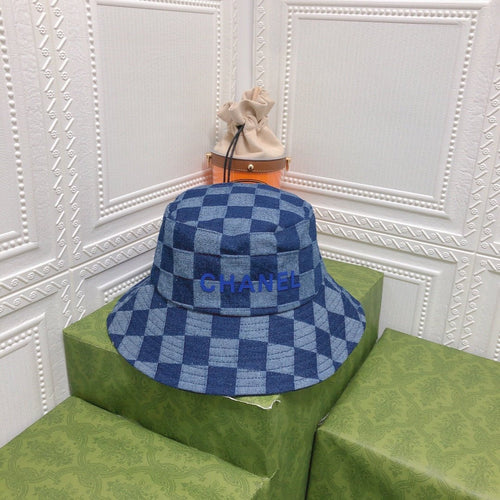 Chanel Quilted Designer Bucket Hat for Women & Men - Serene