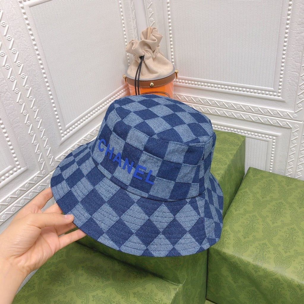 Chanel Quilted Designer Bucket Hat for Women & Men - Serene