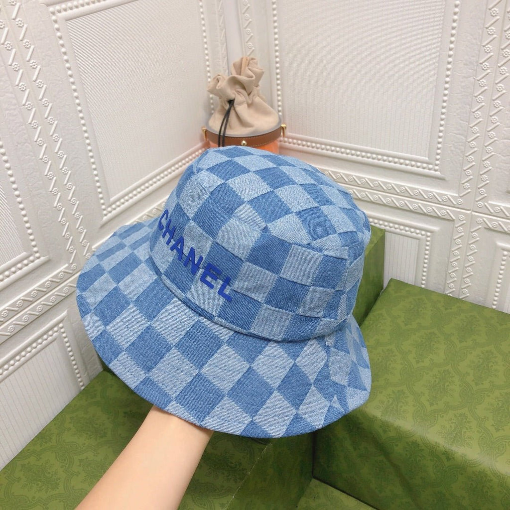 Chanel Quilted Designer Bucket Hat for Women & Men - Serene