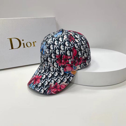 Christian Dior Baseball Cap Floral Embroidered - Serene