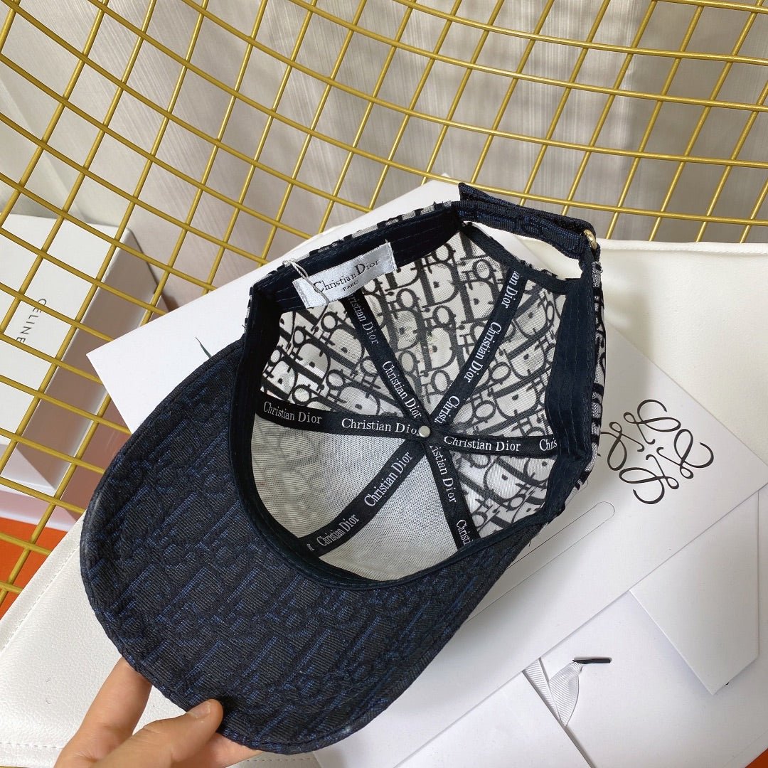 Christian Dior Embroidered Mesh Baseball Cap - Serene