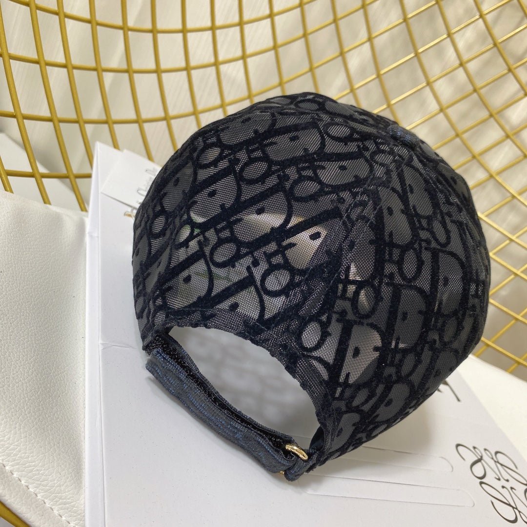 Christian Dior Embroidered Mesh Baseball Cap - Serene