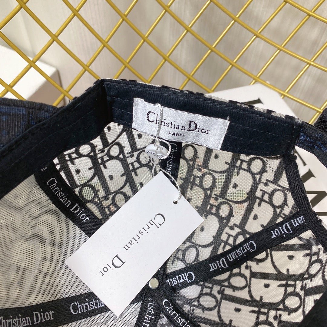 Christian Dior Embroidered Mesh Baseball Cap - Serene
