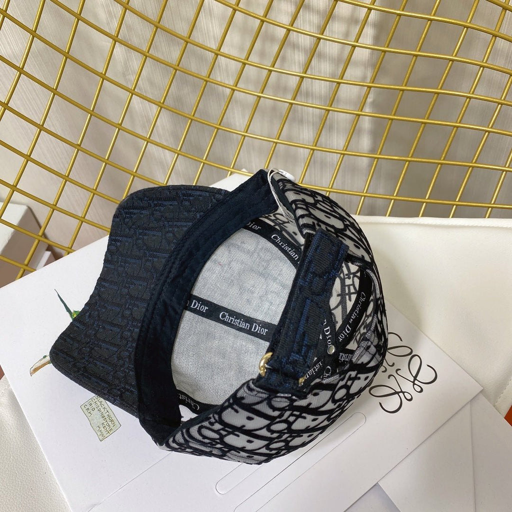 Christian Dior Embroidered Mesh Baseball Cap - Serene