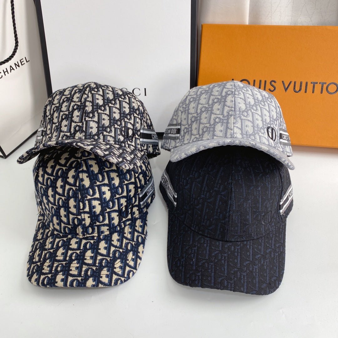 Christian Dior Embroidered Web Baseball Cap - Serene