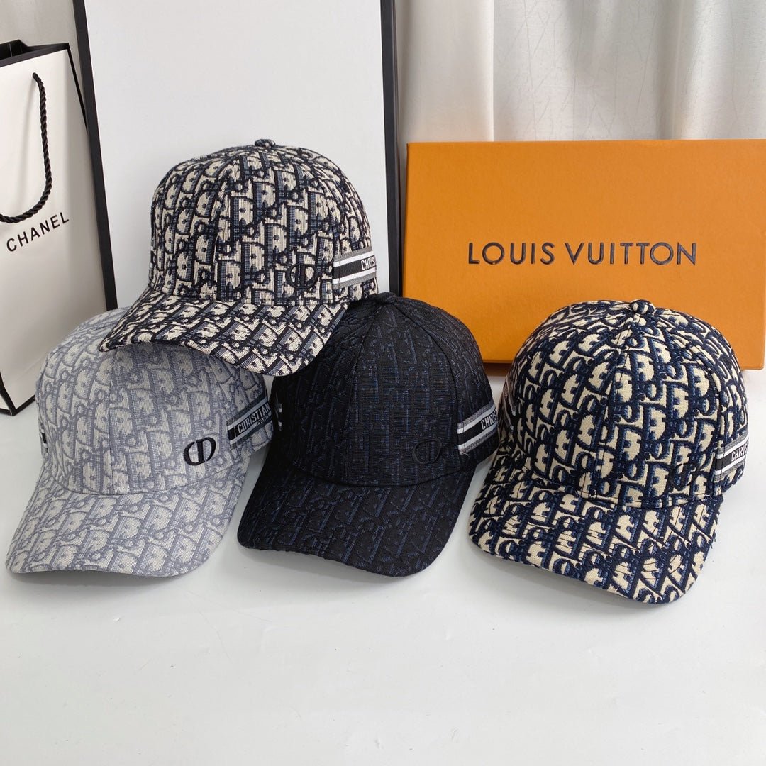 Christian Dior Embroidered Web Baseball Cap - Serene