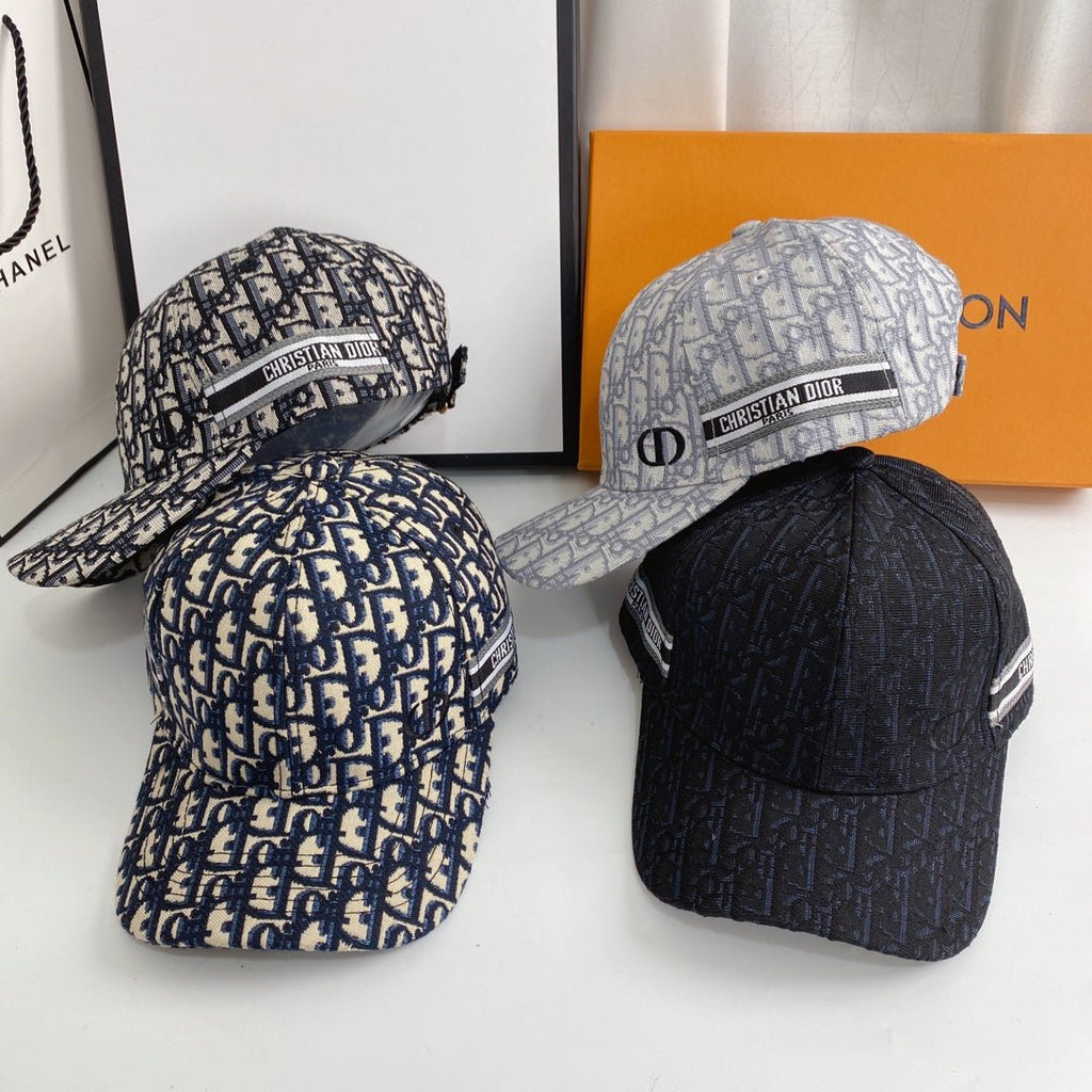 Christian Dior Embroidered Web Baseball Cap - Serene