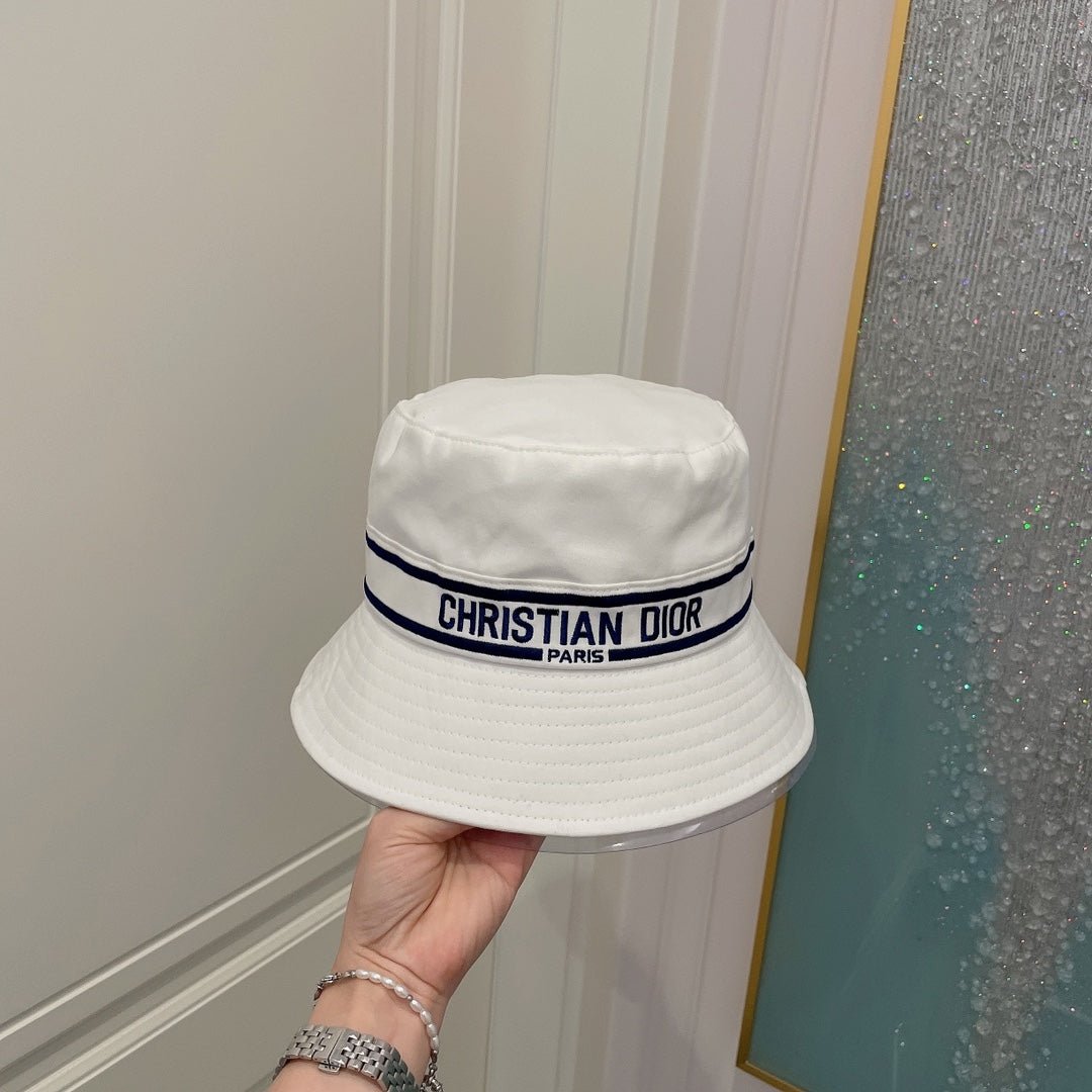 Christian Dior Embroidered Webbing Bucket Hat - Serene