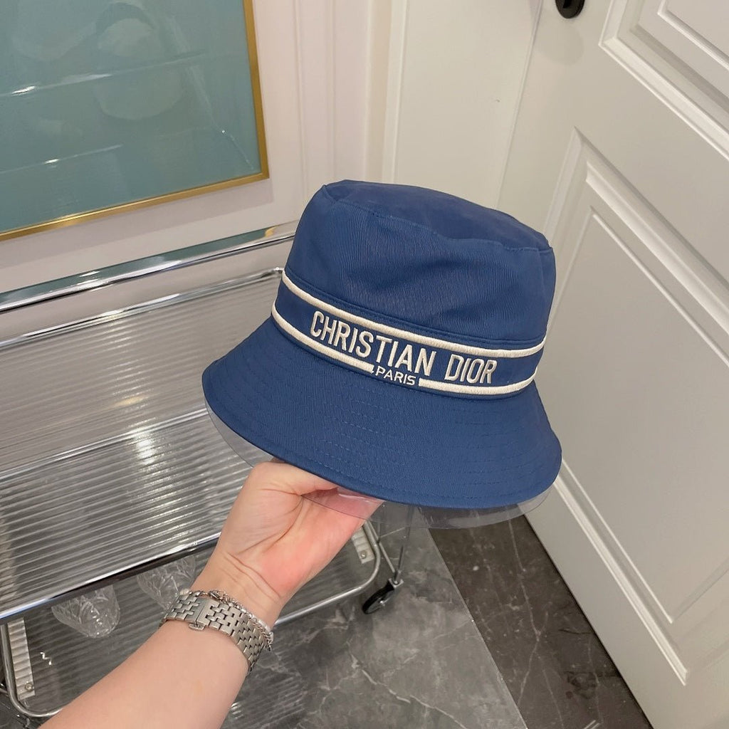 Christian Dior Embroidered Webbing Bucket Hat - Serene