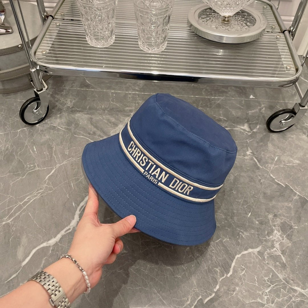 Christian Dior Embroidered Webbing Bucket Hat - Serene