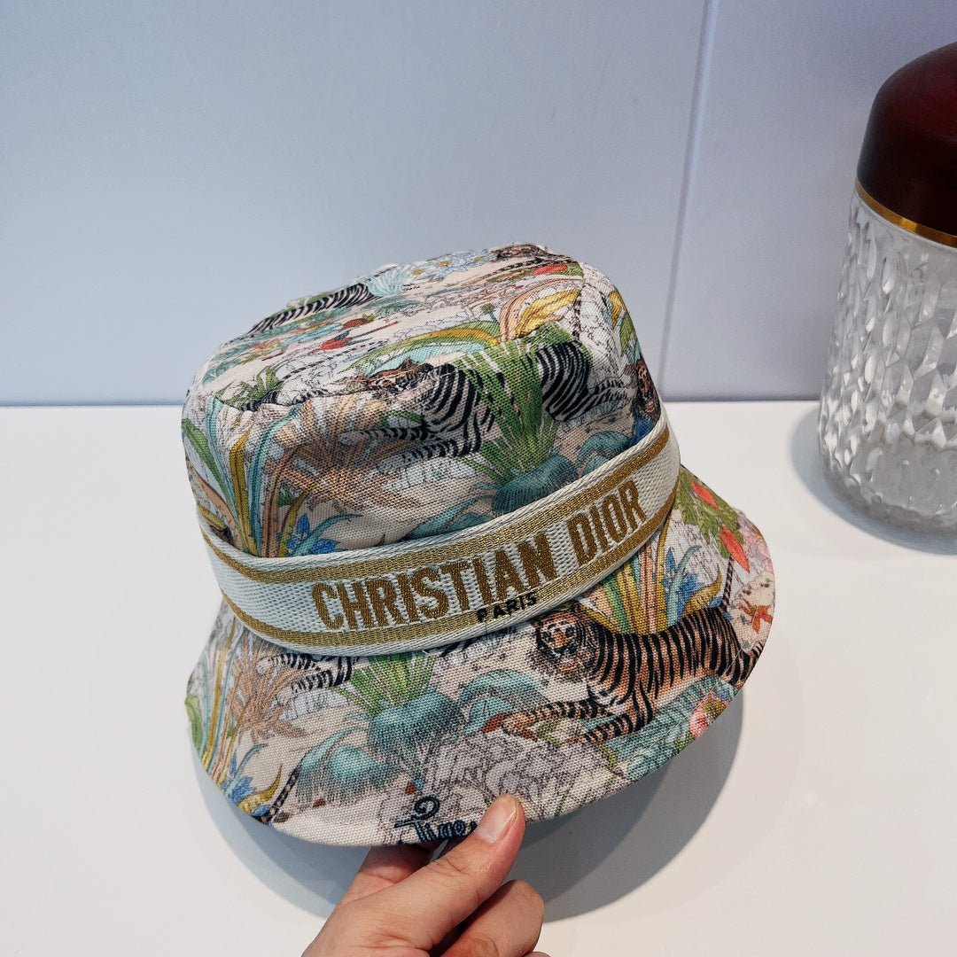 Christian Dior Jungle Tiger Bucket Hat - Serene