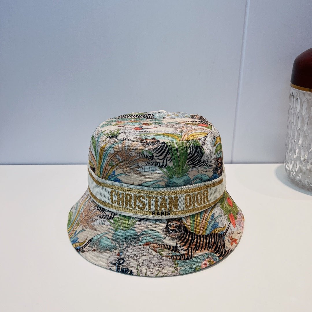Christian Dior Jungle Tiger Bucket Hat - Serene
