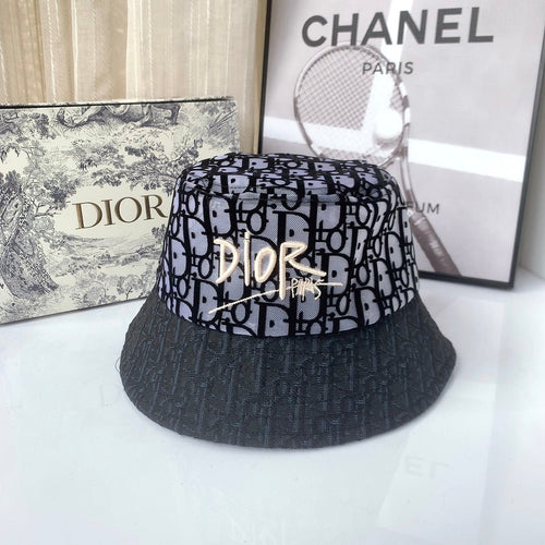 Christian Dior Lace Flocked Bucket Hat - Serene
