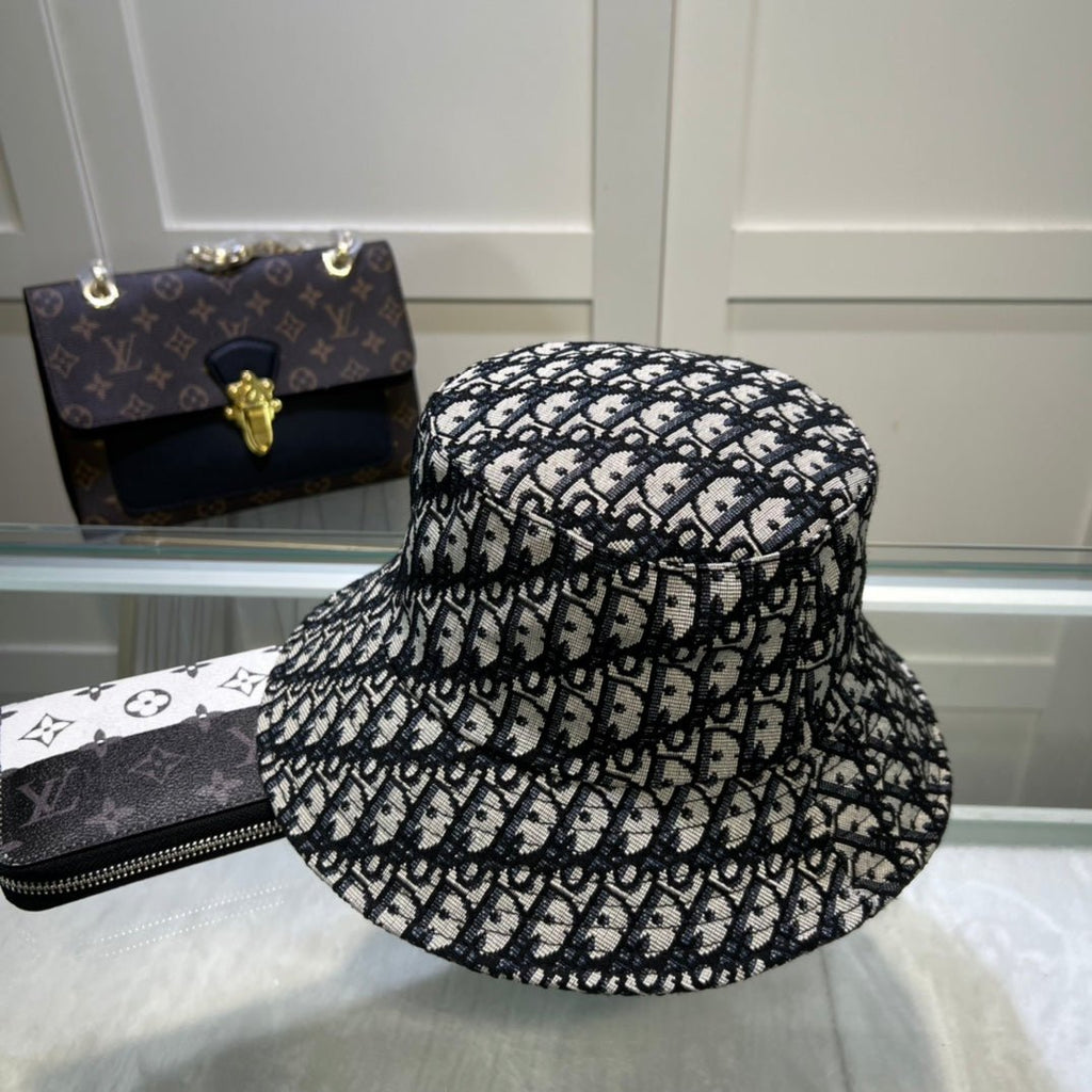 Christian Dior Oblique Monogram Bucket Hat - Serene