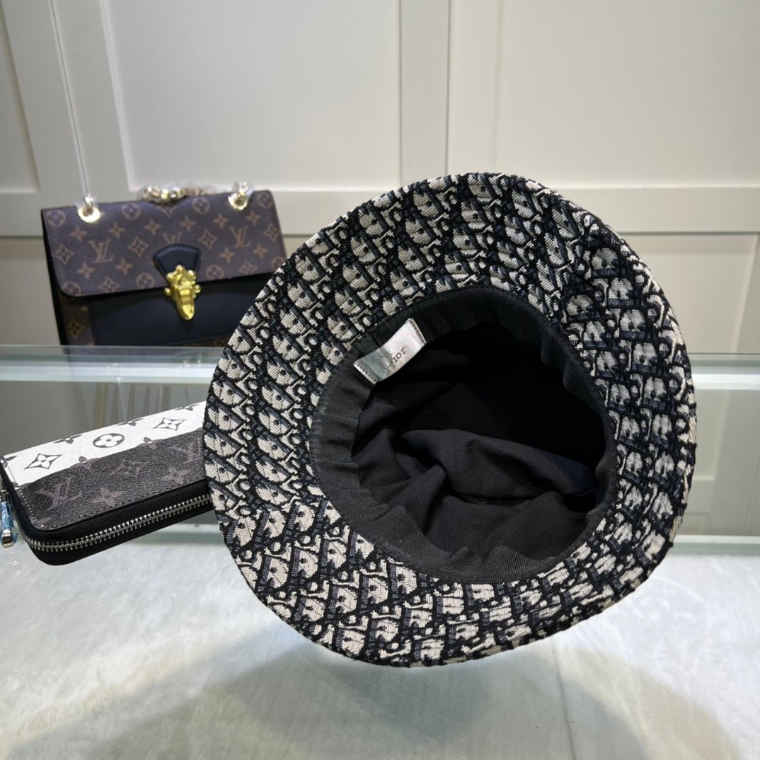 Christian Dior Oblique Monogram Bucket Hat - Serene