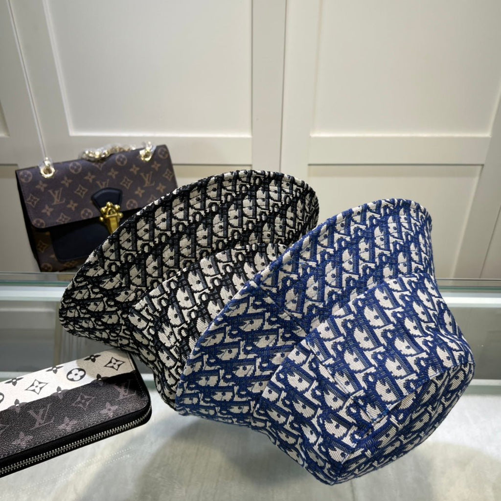 Christian Dior Oblique Monogram Bucket Hat - Serene