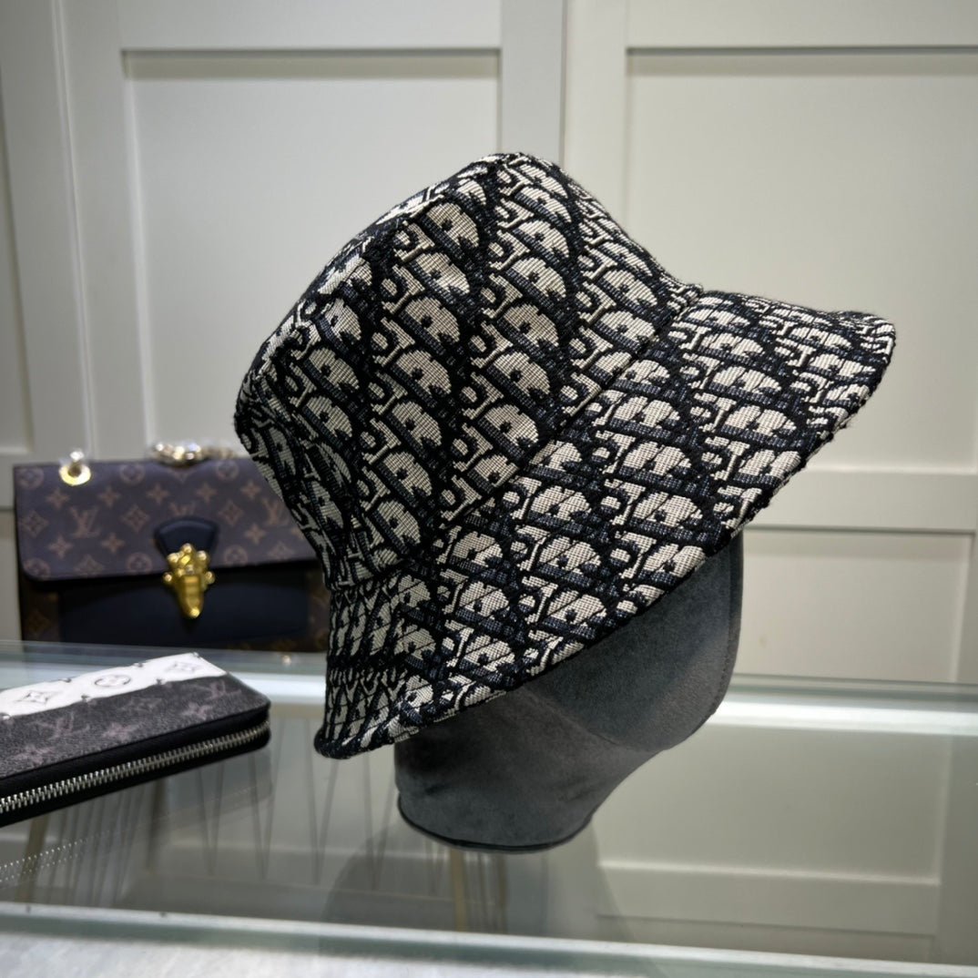 Christian Dior Oblique Monogram Bucket Hat - Serene