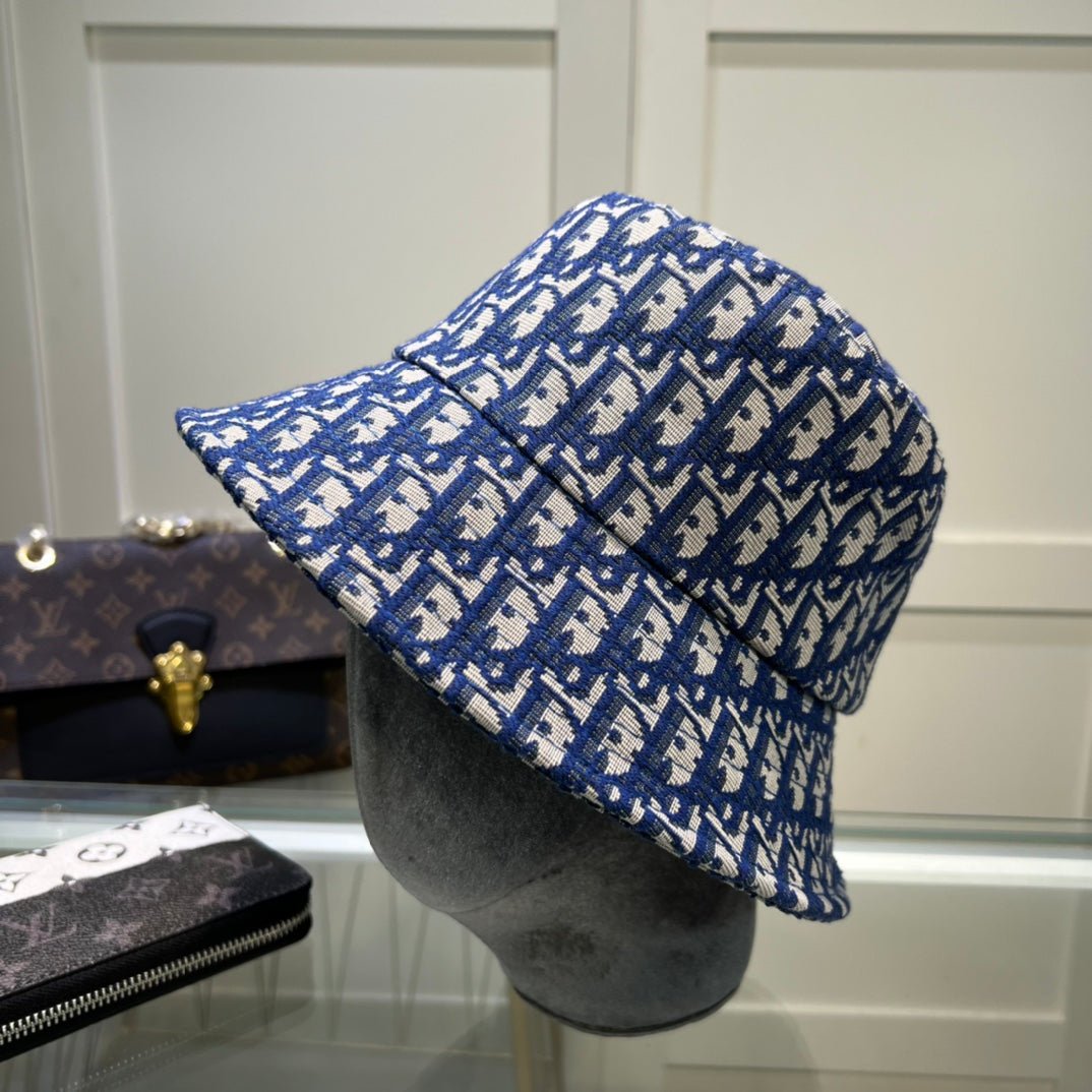 Christian Dior Oblique Monogram Bucket Hat - Serene