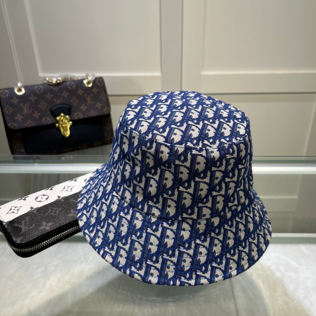 Christian Dior Oblique Monogram Bucket Hat - Serene