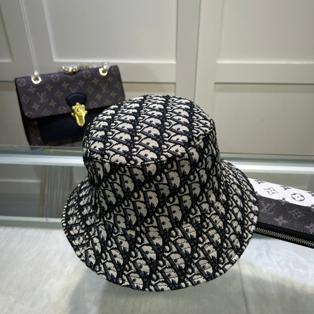 Christian Dior Oblique Monogram Bucket Hat - Serene