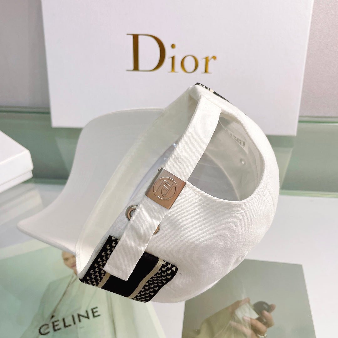 Christian Dior Oblique Web Baseball Cap - Serene