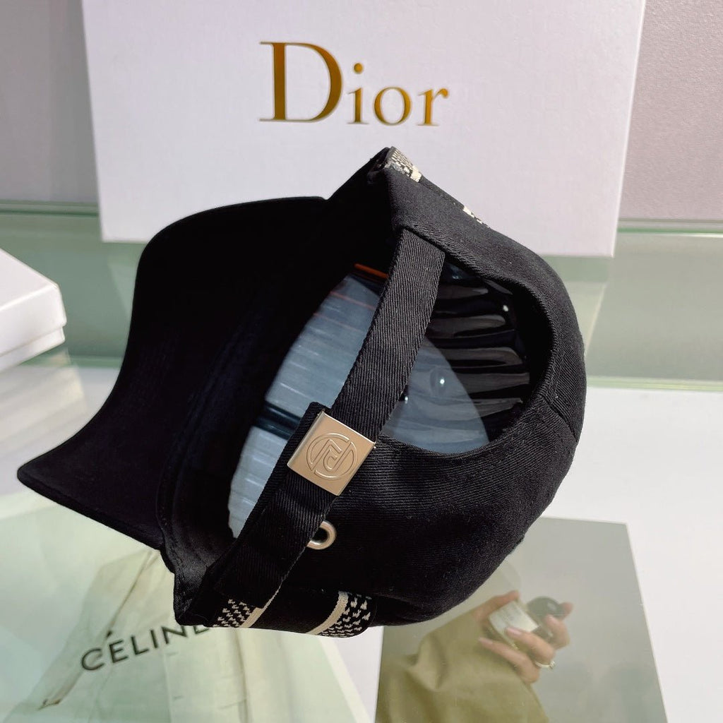 Christian Dior Oblique Web Baseball Cap - Serene