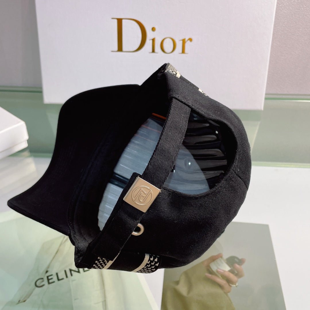 Christian Dior Oblique Web Baseball Cap - Serene
