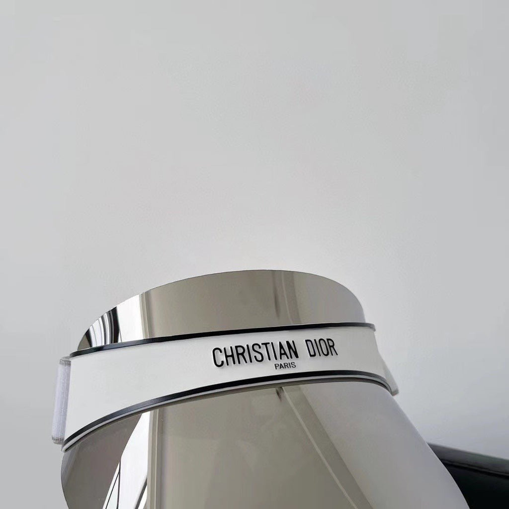Christian Dior Resin Mirror Sun Visor Hat - Serene