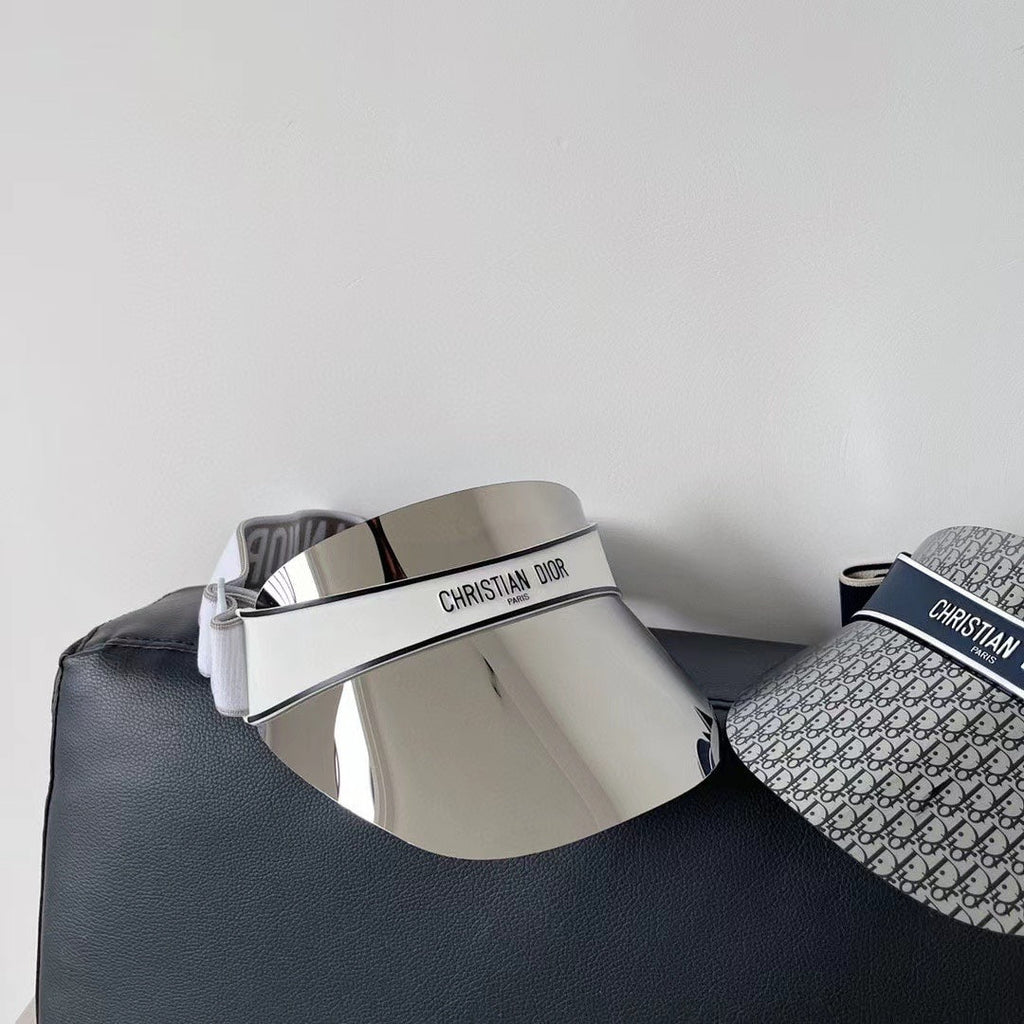 Christian Dior Resin Mirror Sun Visor Hat - Serene