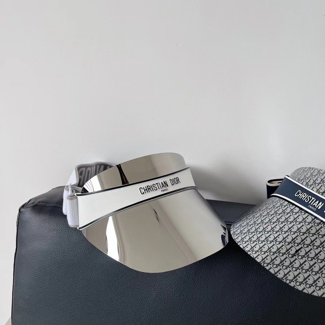 Christian Dior Resin Mirror Sun Visor Hat - Serene