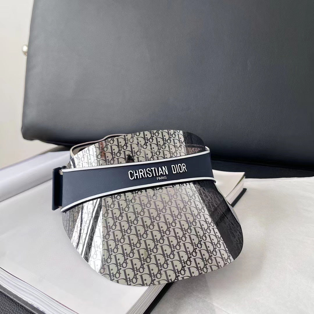 Christian Dior Resin Mirror Sun Visor Hat - Serene