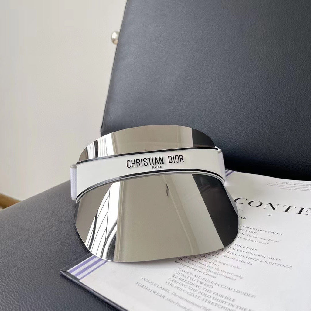 Christian Dior Resin Mirror Sun Visor Hat - Serene
