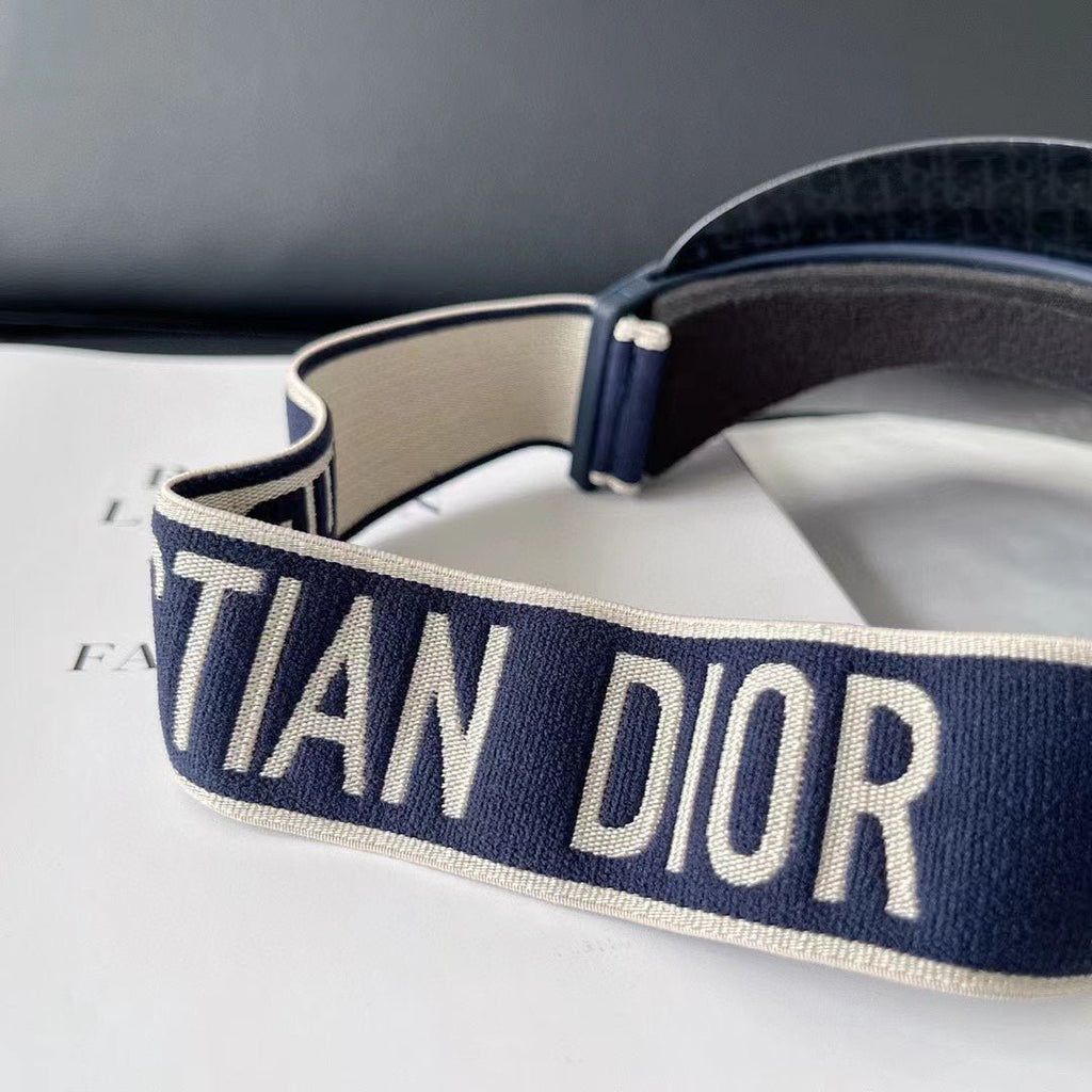 Christian Dior Resin Mirror Sun Visor Hat - Serene