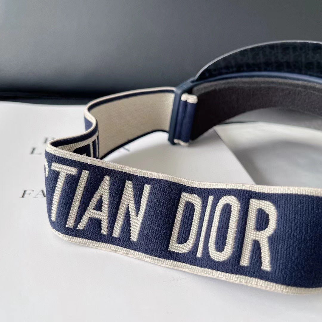 Christian Dior Resin Mirror Sun Visor Hat - Serene
