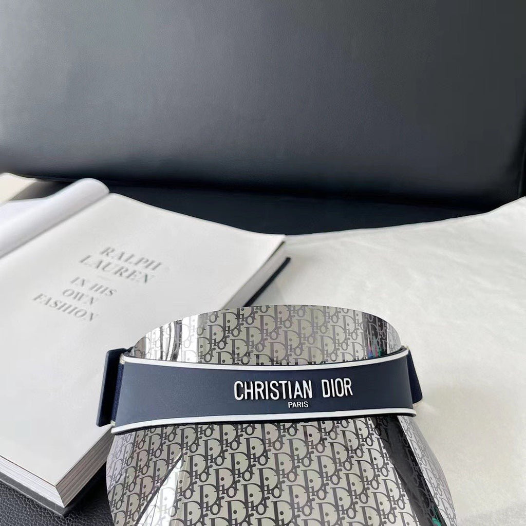 Christian Dior Resin Mirror Sun Visor Hat - Serene