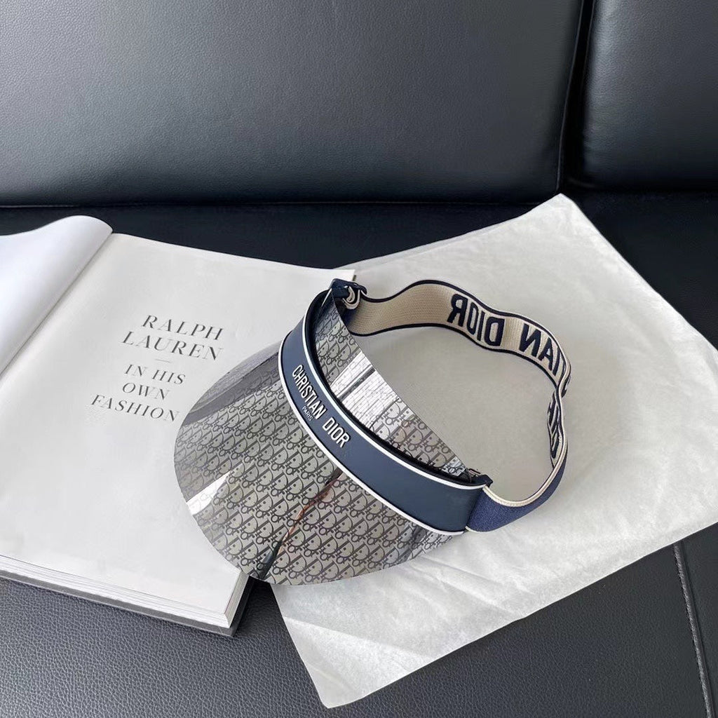 Christian Dior Resin Mirror Sun Visor Hat - Serene