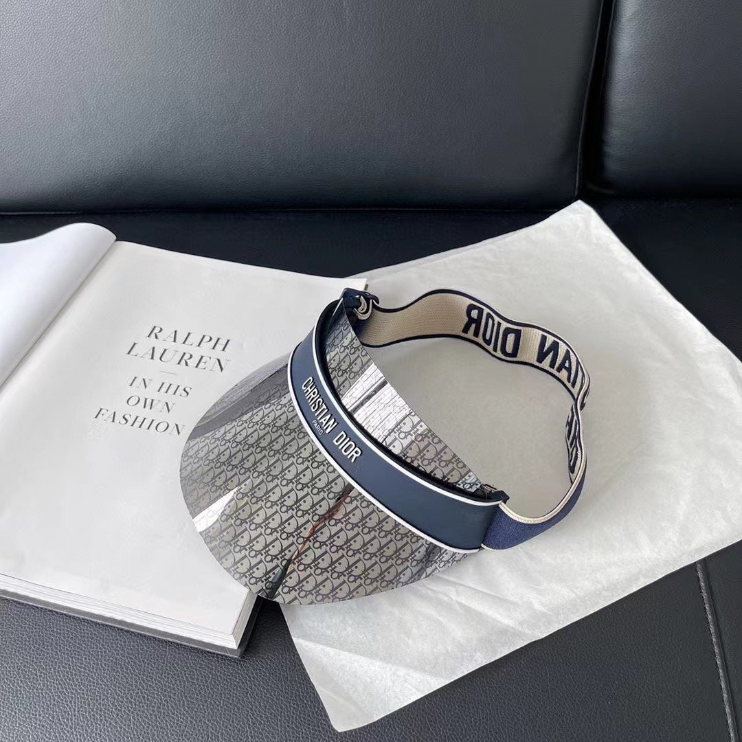 Christian Dior Resin Mirror Sun Visor Hat - Serene