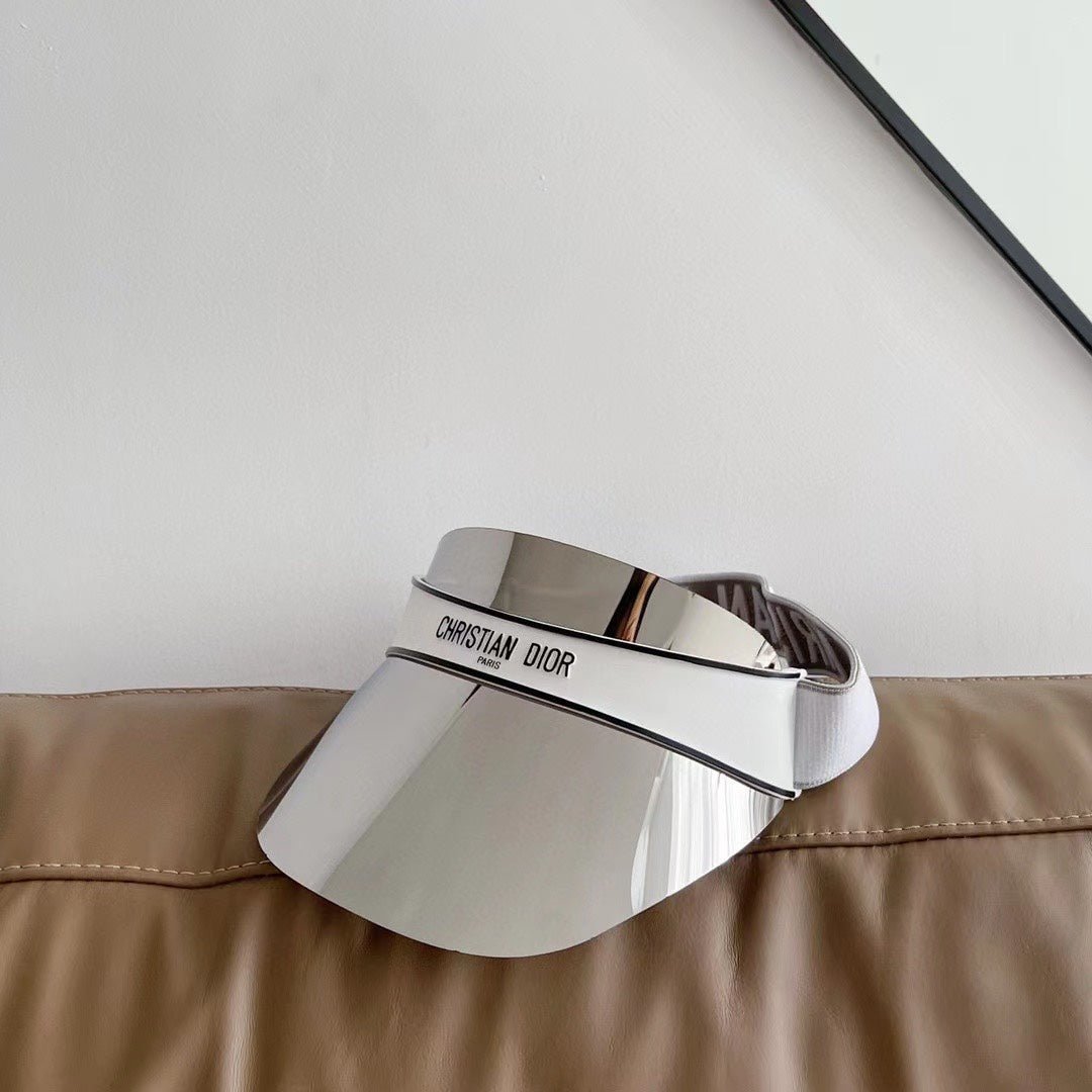 Christian Dior Resin Mirror Sun Visor Hat - Serene