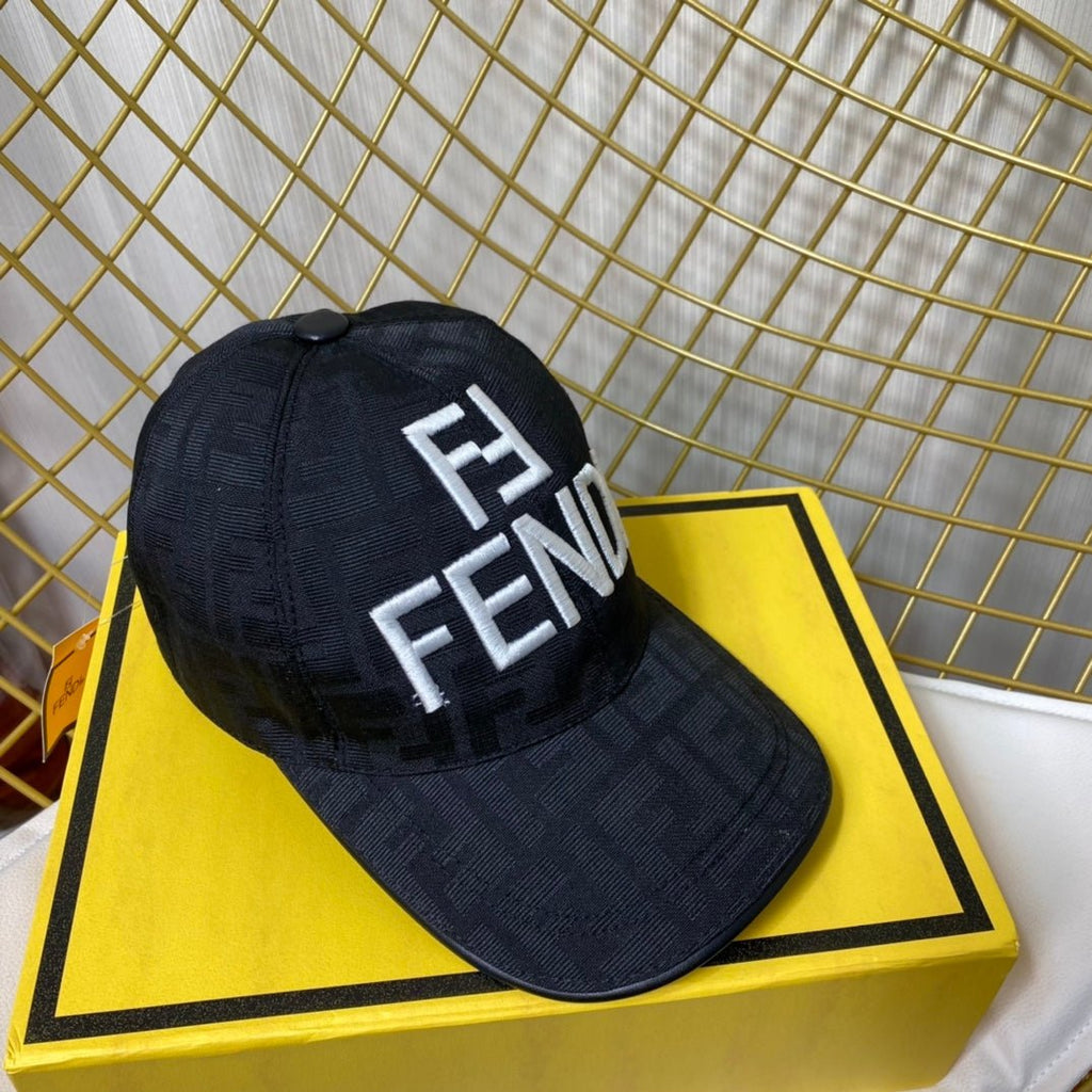 Fendi Classic Embroidered Letter Baseball Cap - Serene