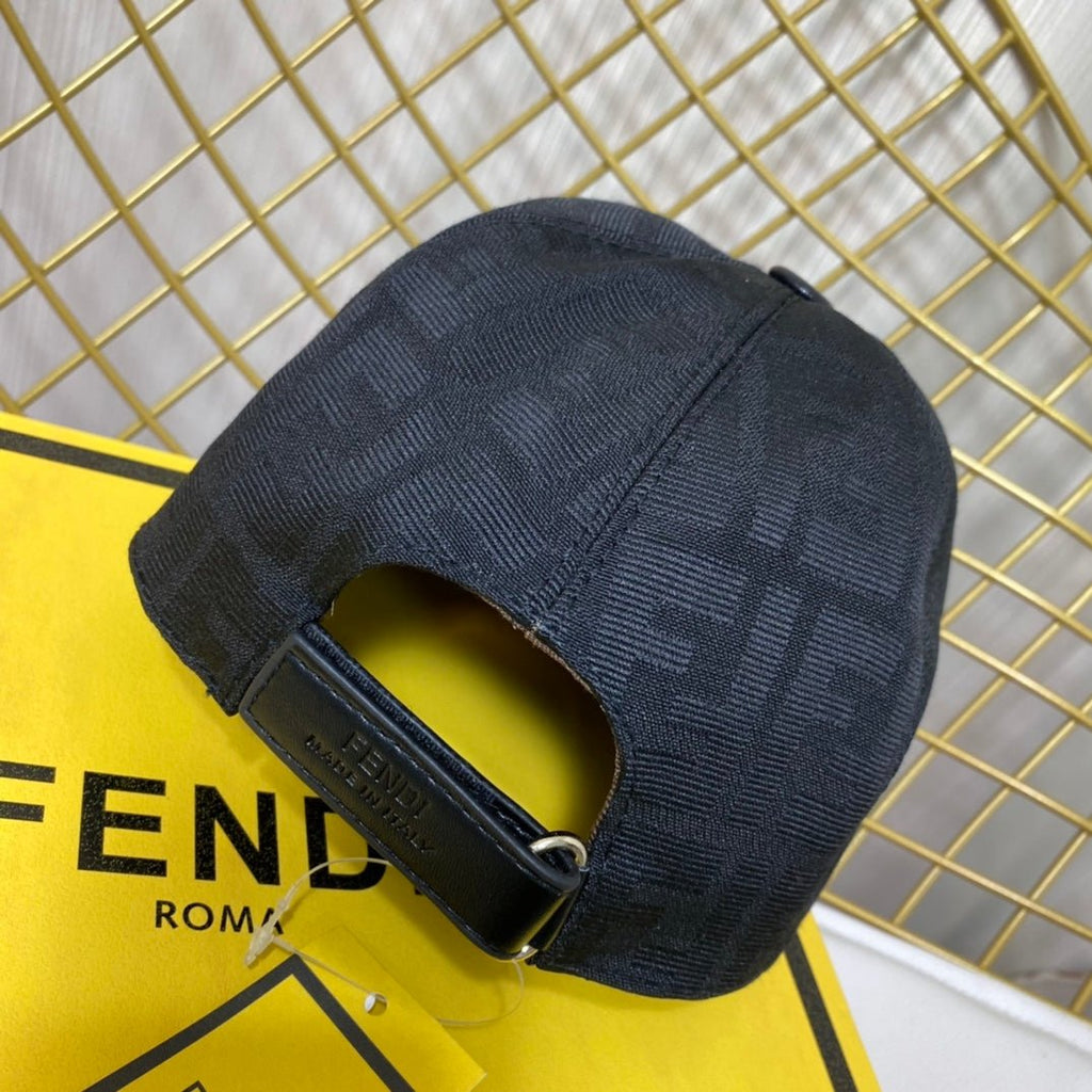 Fendi Classic Embroidered Letter Baseball Cap - Serene