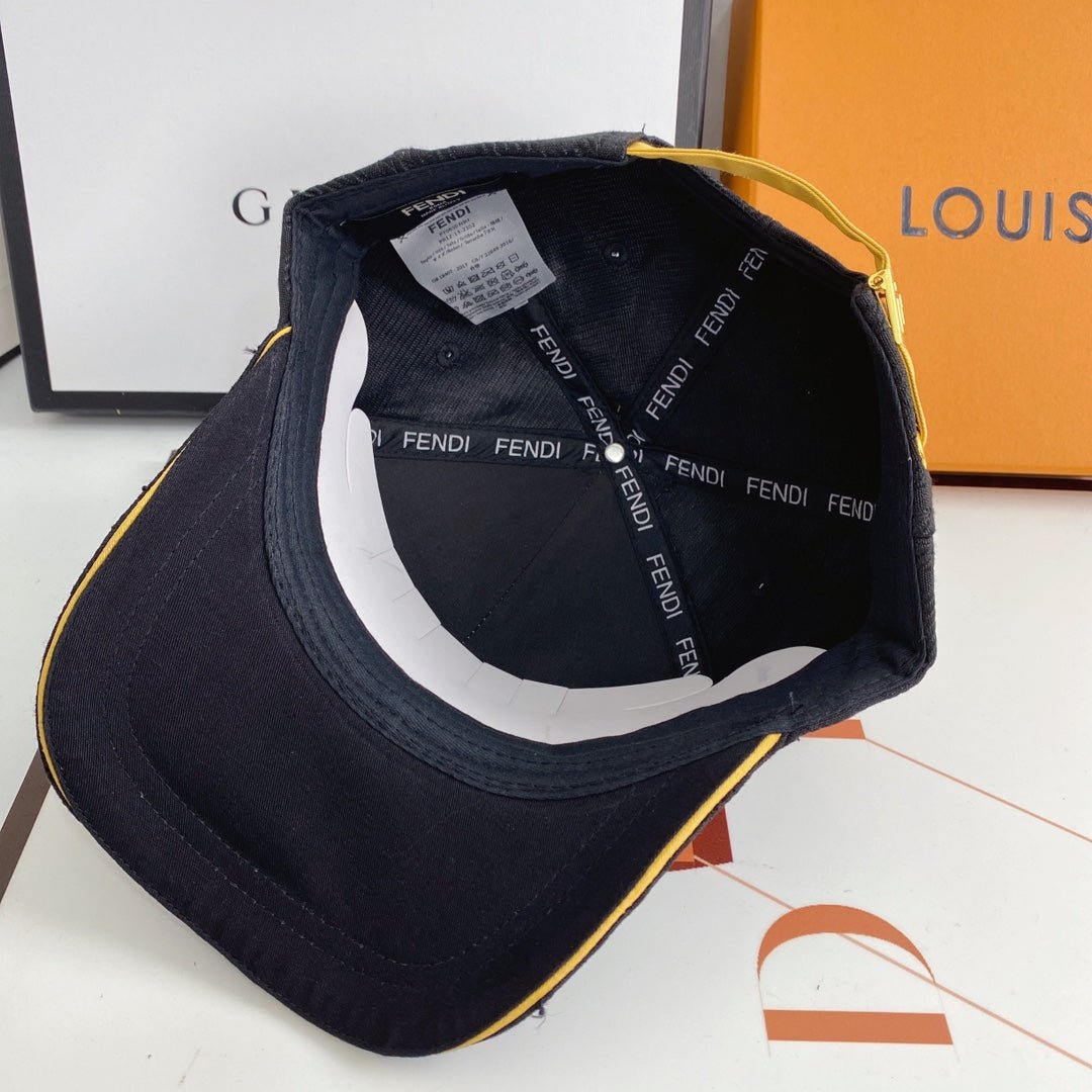 Fendi FF Embroidered Baseball Cap - Serene