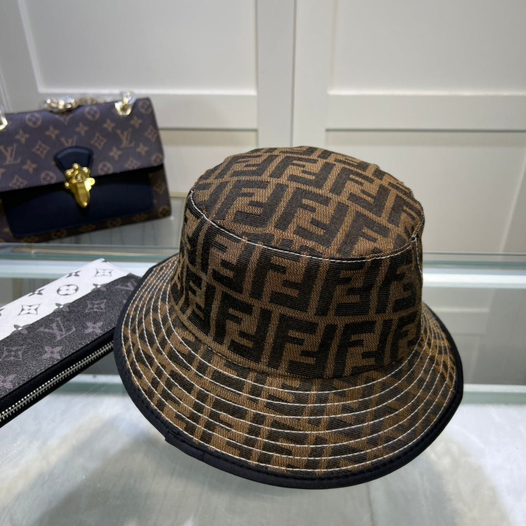 Fendi FF Monogram Bucket Hat - Serene