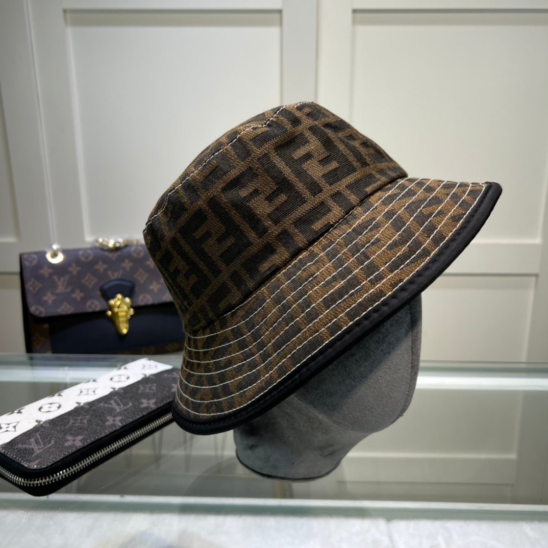 Fendi FF Monogram Bucket Hat - Serene