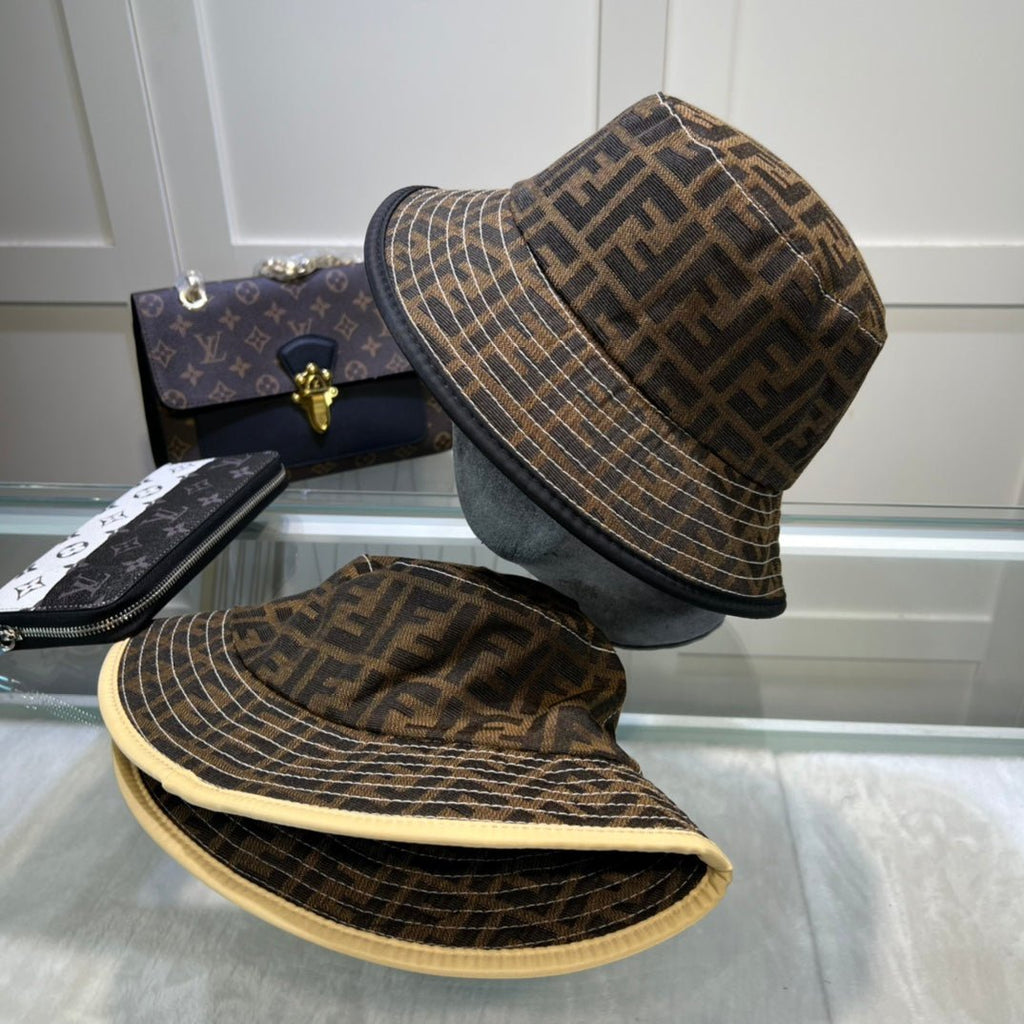Fendi FF Monogram Bucket Hat - Serene
