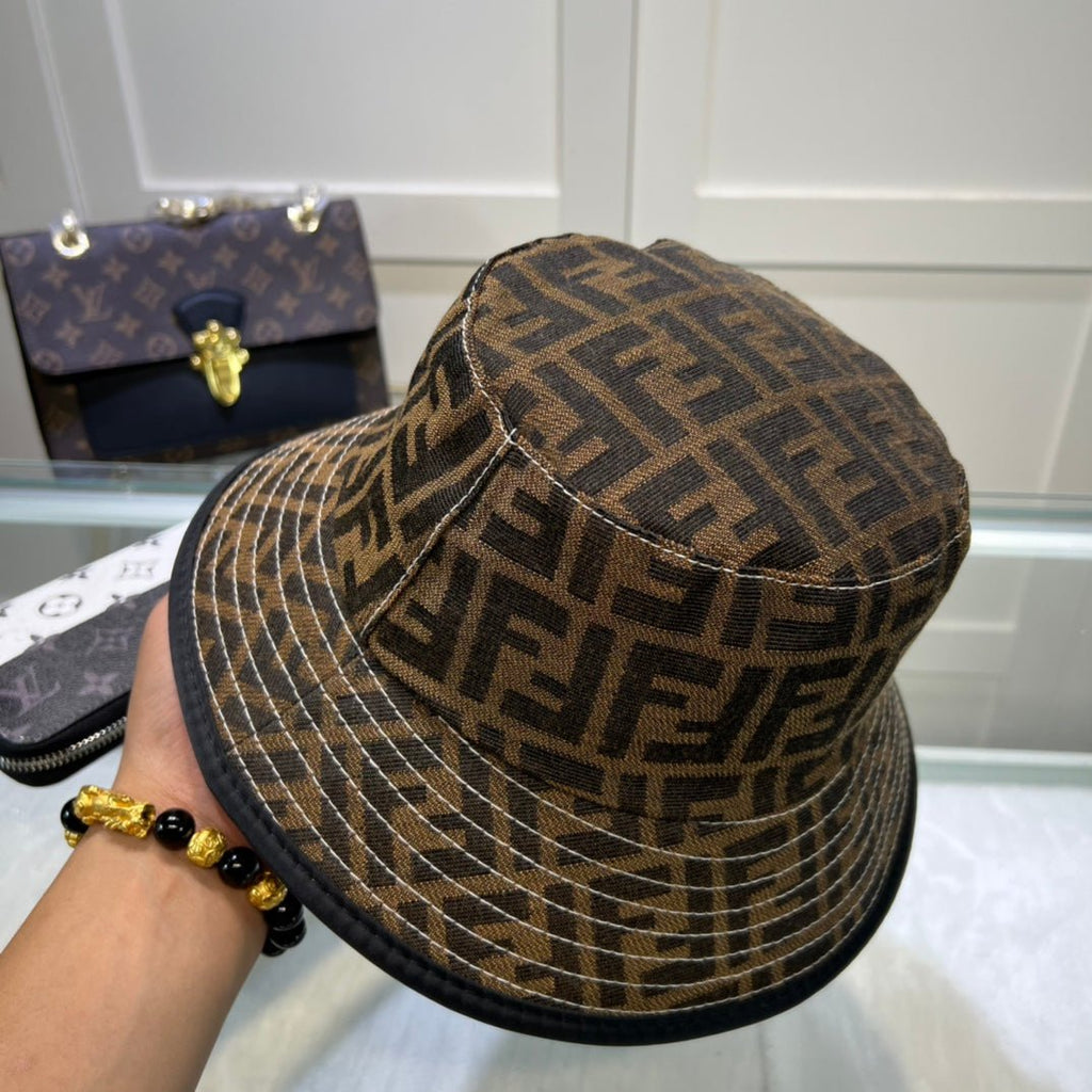 Fendi FF Monogram Bucket Hat - Serene
